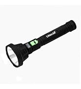 LitezAll Rechargeable Soft Touch LED Flashlight, 70 Lumens, Hybrid Beam, Compact Ultra Lite Flash...