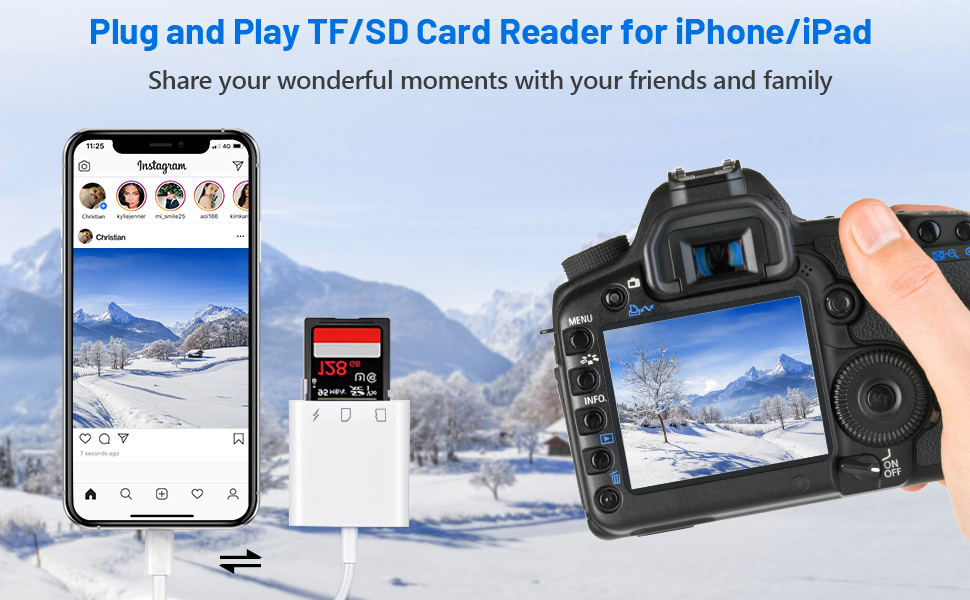 SD CARD READER FOR IPHONE