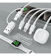 4 in 2 iWatch &amp; Phone Charger Cable, Multi Watch Charging Cable for Apple Watch/iPhone/Airpods, A...