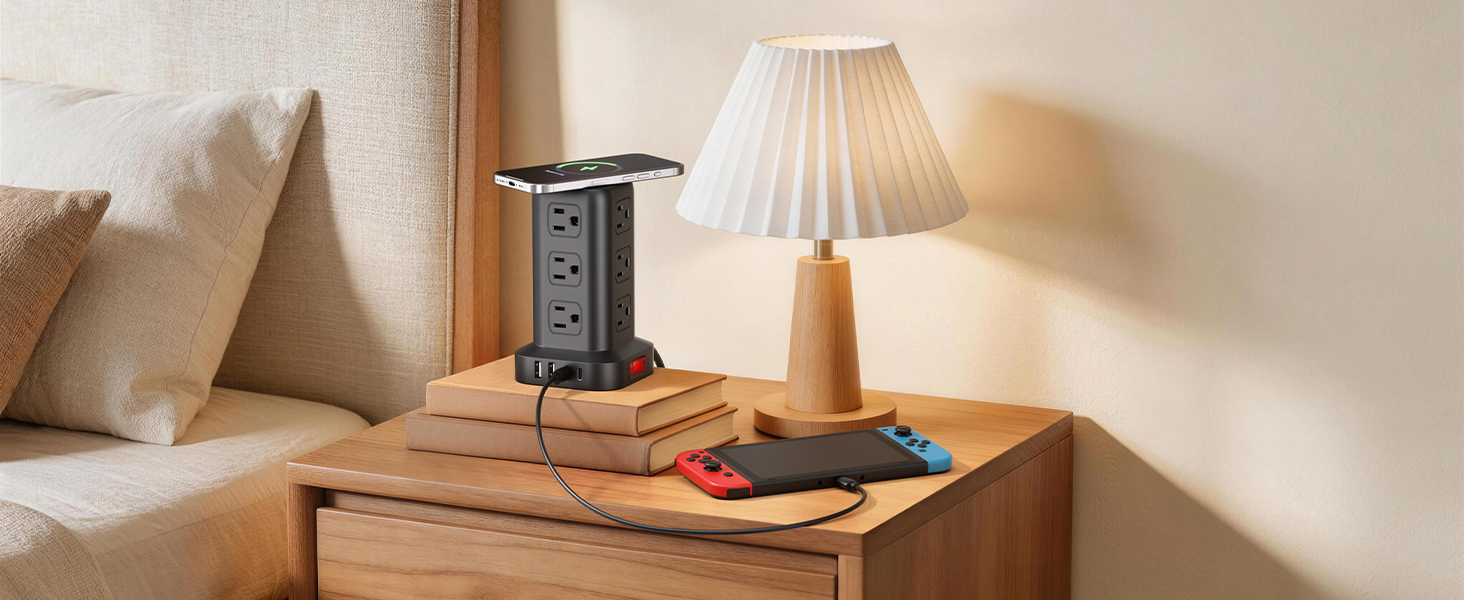 Extension Cord with Multiple Outlets