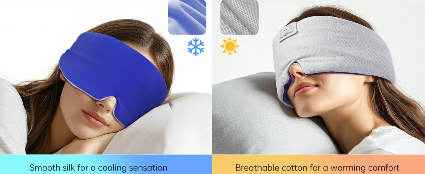 dual side design silk eye mask for sleeping silk sleep mask sleeping mask eye masks for sleep