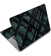 SUPERDANT 3 Pcs Laptop Skin Sticker Cover Decal Geometric Chip PVC Waterproof Scratch-Resistant T...