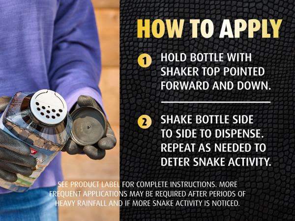 How to Apply with Shaker Top