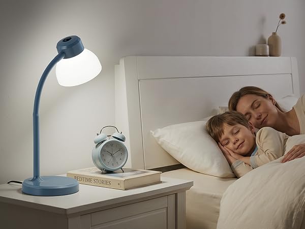Desk Lamp for Bedroom Home Office College Dorm Room