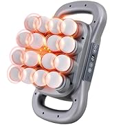 LOVMASSG 16-Head Percussion Massage Gun Set, Muscle Massager with 9 Massage Modes &amp; Adjustable In...