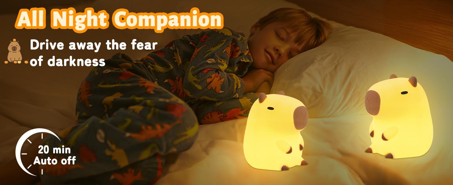 Capybara Silicone Lamp