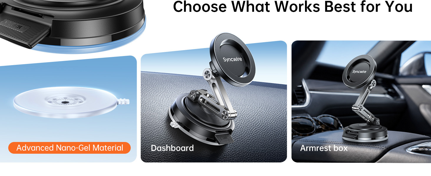 SYNCWIRE for MagSafe Car Mount