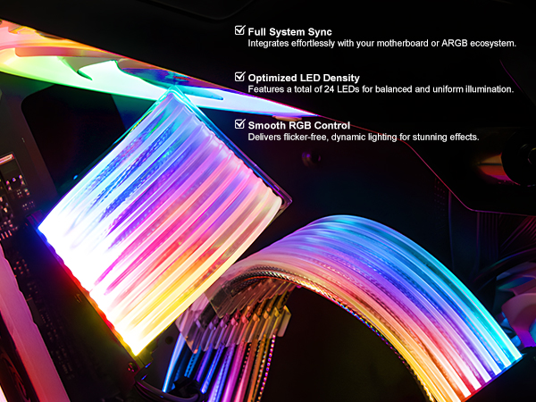rgb 24 pin motherboard cable