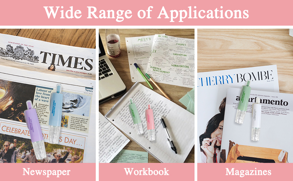 white out correction tape