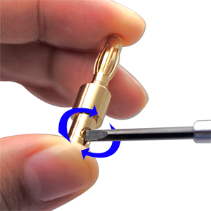 SPEAKER BANANA PLUGS