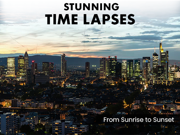 Time-Lapse Settings for Nature or Cityscapes, good low light performance, long exposure capabilities