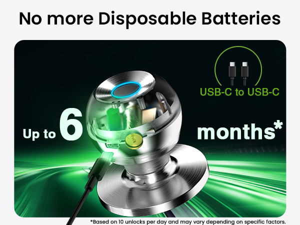 ghome smart door knob for bedroom easy to use bluetooth connection