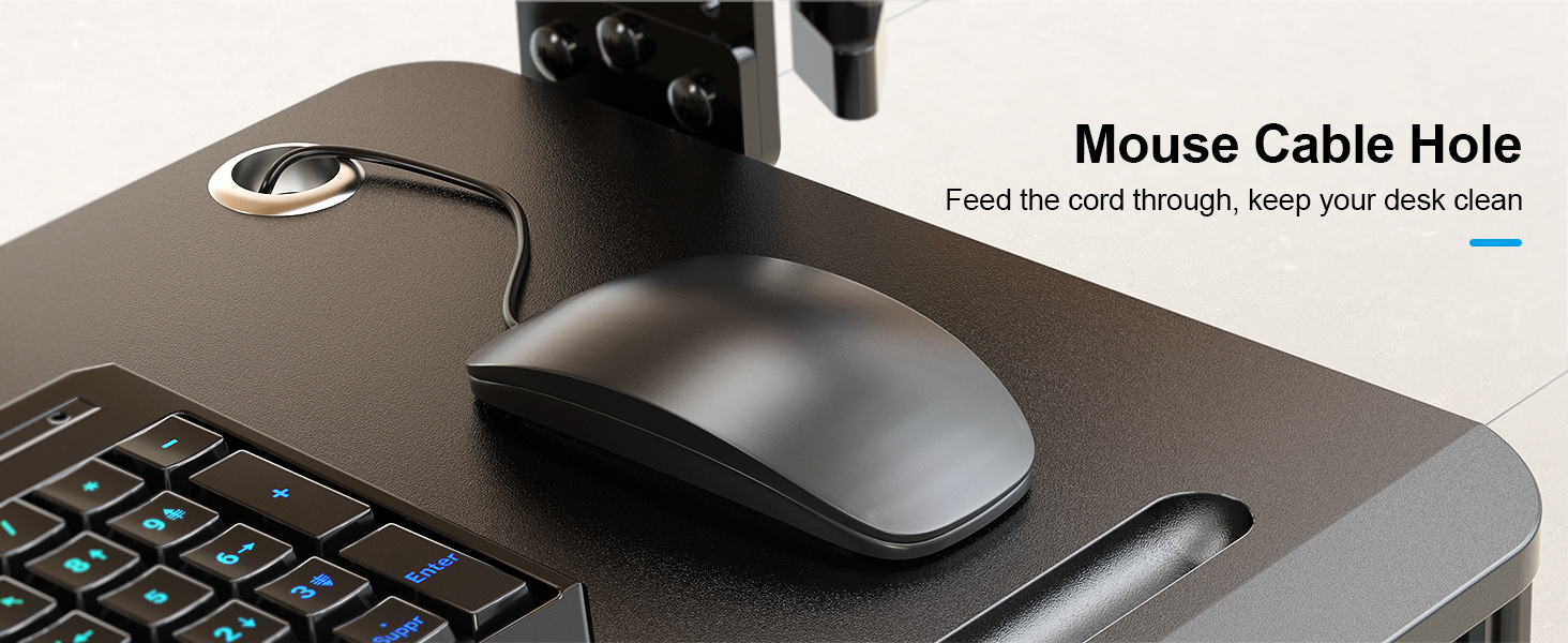 desk keyboard tray slide out