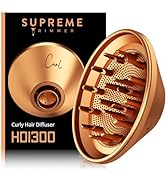 Supreme Trimmer ST Curly Hair Diffuser Adaptable for Blow Dryer SHD347 for Curly or Wavy Hair | H...