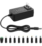 12V 5A Power Supply AC Adapter 60W AC 100-240V to DC 12V Power Cord 5Amp 4A | 12V 5A AC Charger w...