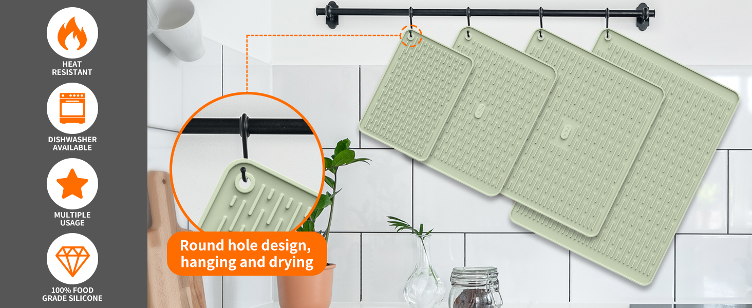 Silicone Dish Drying Mat