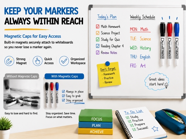 Dry Erase Markers Fine Tip