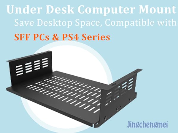 Under desk computer mount
