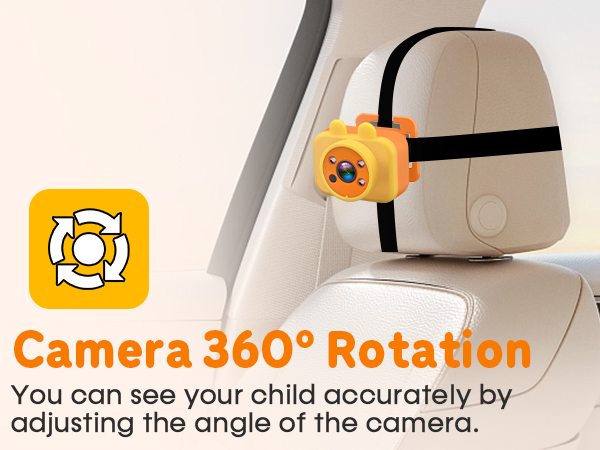 baby car monitor with camera