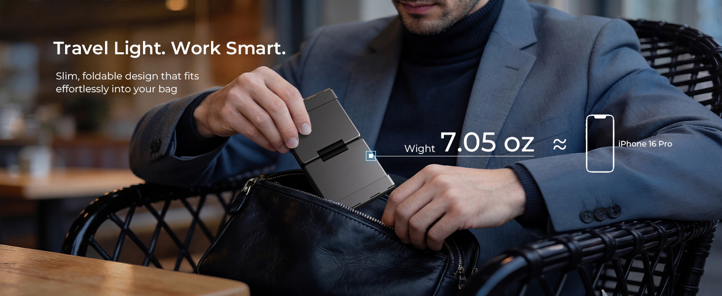 Folding Keyboard with Touchpad