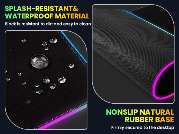 desk mat for keyboard and mouse