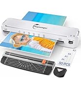 Buyounger Laminator Machine, A3 Laminator Machine with 30 Laminating Sheets, 13 Inch Laminating M...