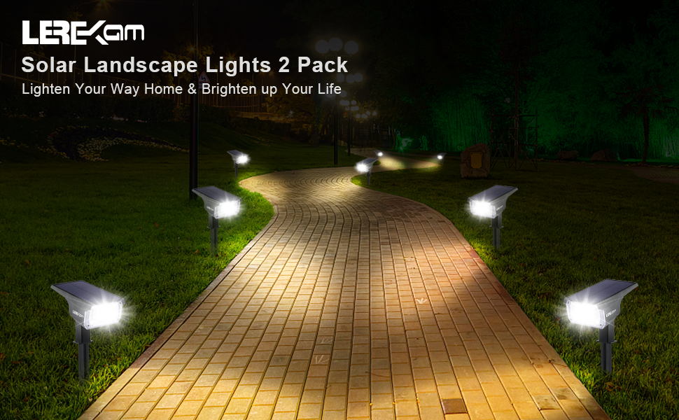 Solar Landscape Spotlights
