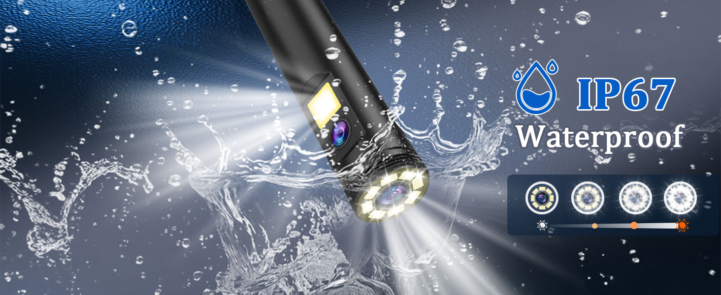 Endoscope Camera with Light