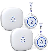 Caregiver Pager, Wireless Panic Buttons Elderly Monitoring Assistance Products for Seniors,Patien...