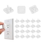 MECCANIXITY 24 Pack Outlet Covers Proofing, Electrical Safety Plug Covers Outlets Socket Proof Ca...