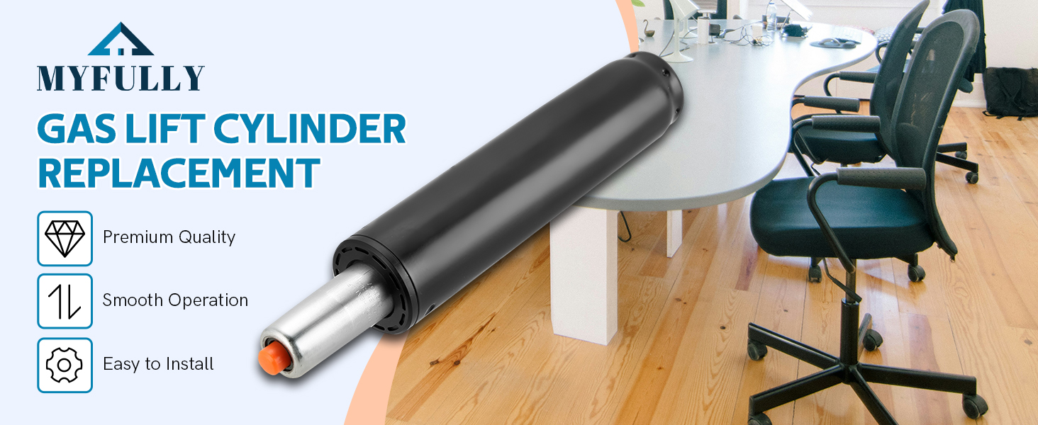 MYFULLY Office Chair Cylinder Replacement | Chair Gas Lift Cylinder