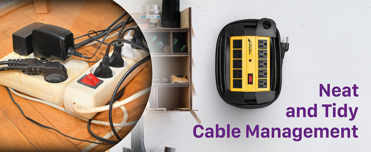 Neat and Tidy Cable Mangement