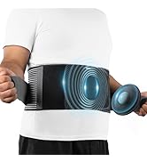 Fitomo Abdominal Binder with Pressurized Strap &amp; 3D Pad for Umbilical Hernia Support,Adjustable, ...