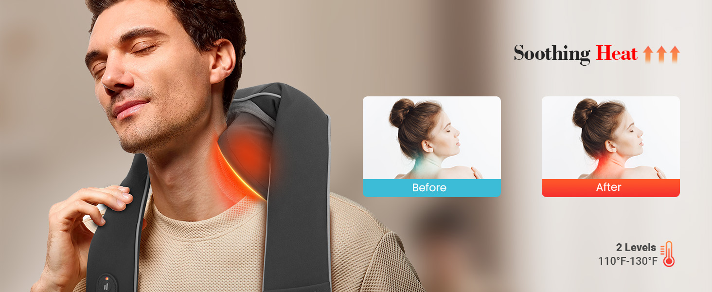 neck massager with heat