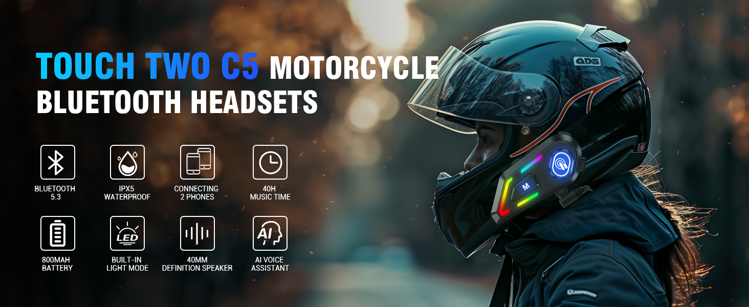 motorcycle helmet bluetooth
