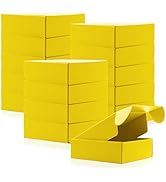 15 Pcs Red Cardboard Boxes Shipping Boxes, Recyclable Colored Corrugated Cardboard Box Small Mail...