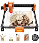Laser Engraver,ACMER Laser Engraver Machine S2 4W Higher Accuracy DIY Wood Cutter and Engraving M...