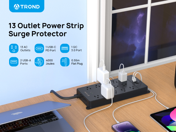 power strip surge protector