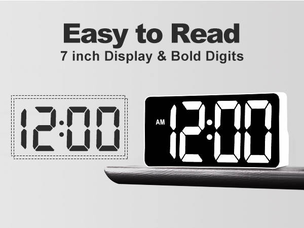 clock for bedroom