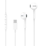 [Apple MFi Certified] USB C Headphones Wired, Type C Earphones/Earbuds with Mic &amp; Remote Control ...