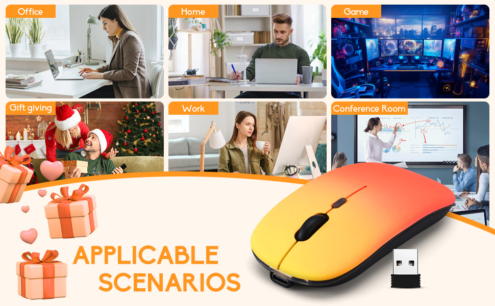 Wireless Bluetooth Mouse,