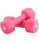 Portzon Weights Dumbbells 10 Colors Options Compatible with Set of 2 Neoprene Dumbbells Set,1-15 ...