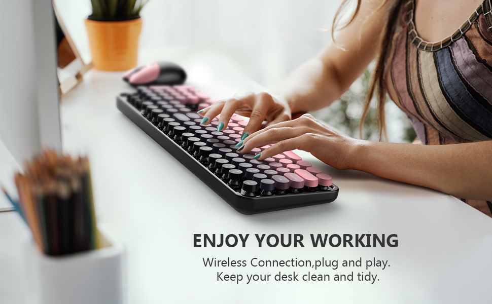 wireless keyboard and mouse combo