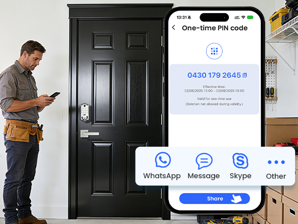 Veise Fingerprint Smart Door Lock