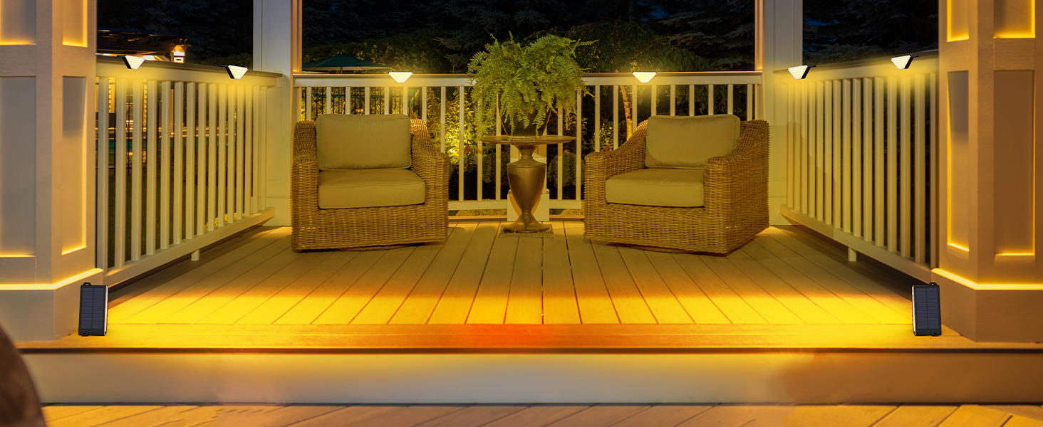 solar stair lights