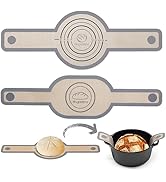 Silicone Bread Sling Oval and Round - Best Japan Silicone. Non-Stick &amp; Easy Clean Reusable Oval S...