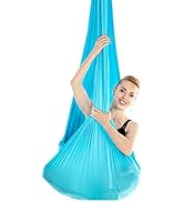 Aerial Yoga Hammock, Elastic Aerial Silk Fibre, Low Stretch Design, Comfortable Contact Area, Pol...