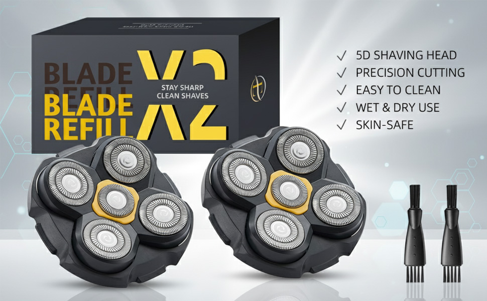 5D shaving head replacement