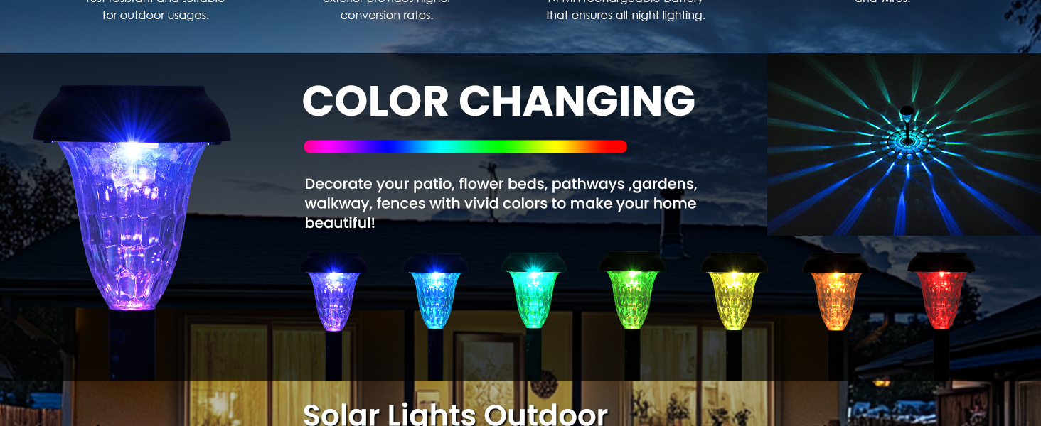 color changing lights