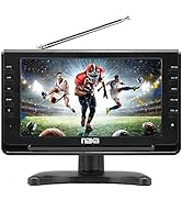NAXA Electronics NT-110 10-inch Portable TV &amp; Digital Multimedia Player with Car Package, Compati...
